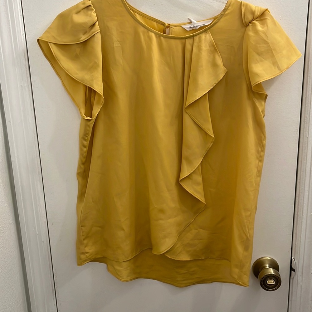 BCBGeneration yellow shirt